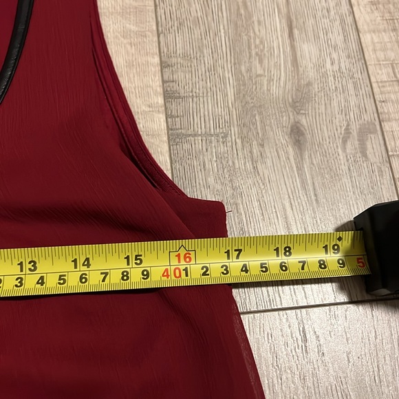 Banana Republic Sleeveless Leather Blouse - Picture 4 of 8